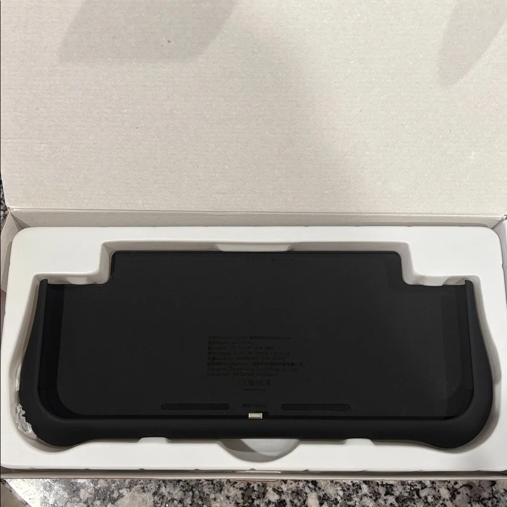 Handheld Console Battery Case - White